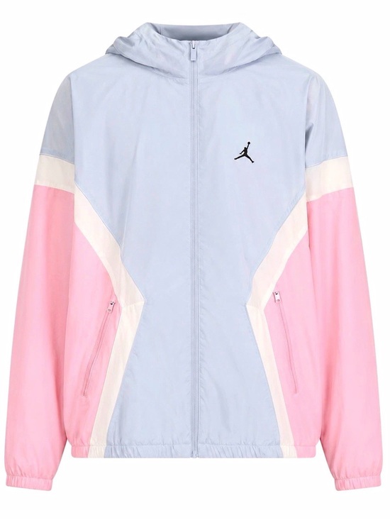 Jordan Other - Nike Air Jordan Brooklyn Hooded WindbreakerJacket Aura Carmine HF9333-472